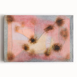 Modern Wall Art: Abstract Botanical Composition in Warm Tones