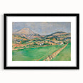 Impressionist Landscape Wall Art – Mont Sainte-Victoire by Cézanne