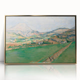 Impressionist Landscape Wall Art – Mont Sainte-Victoire by Cézanne