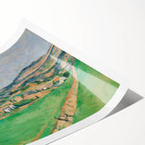 Impressionist Landscape Wall Art – Mont Sainte-Victoire by Cézanne