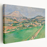 Impressionist Landscape Wall Art – Mont Sainte-Victoire by Cézanne