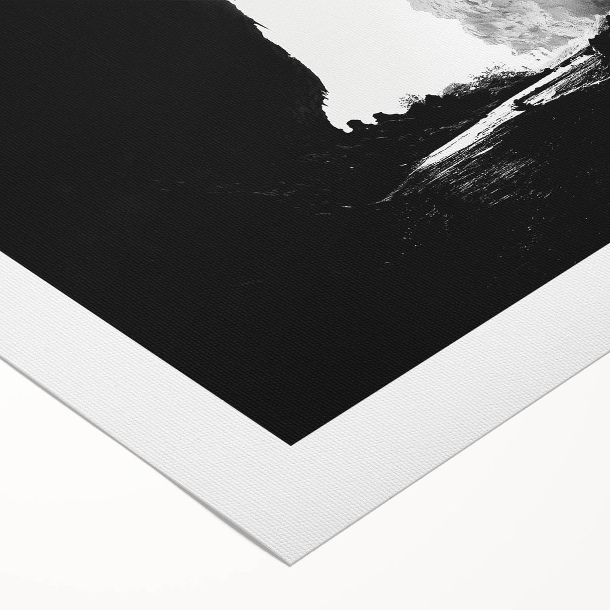 Rolled canvas artwork showcasing a vibrant landscape scene with intricate cave formations, designed for wall decor and delivered in a protective tube for easy display.