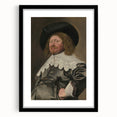 Baroque Portrait Art - Historical Antique Print for Elegant Wall Décor