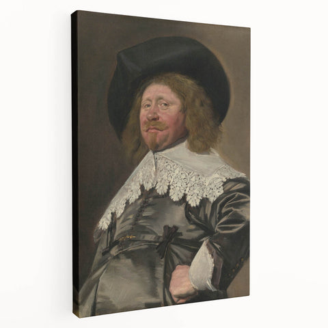Baroque Portrait Art - Historical Antique Print for Elegant Wall Décor