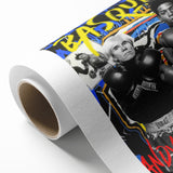 Basquiat & Warhol Pop Art Wall Art - Vibrant Duo Canvas Print
