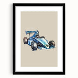Race Car Wall Art - Boys Room Wall Art Kids Wall Art Prints