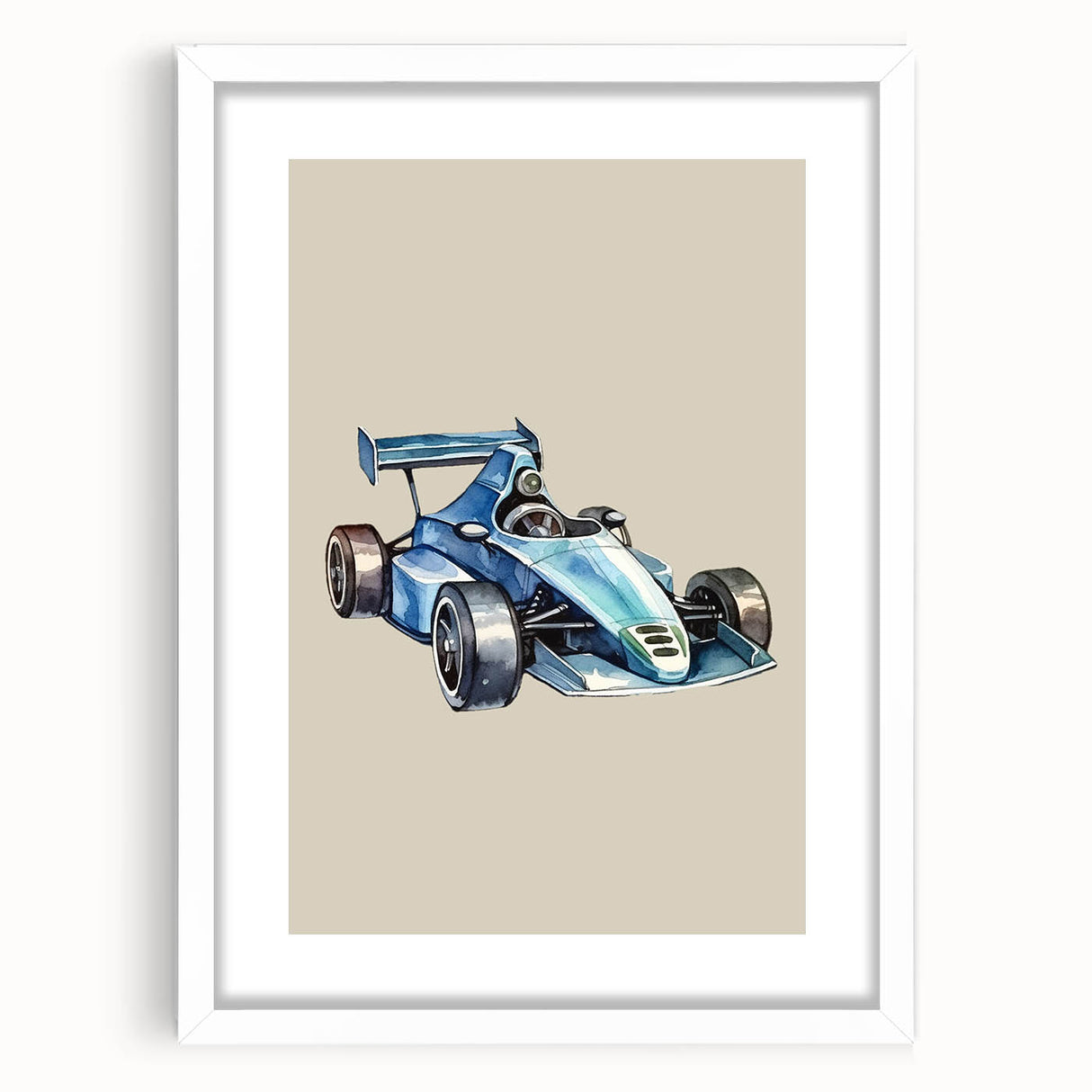 Race Car Wall Art - Boys Room Wall Art Kids Wall Art Prints