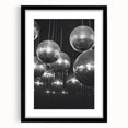 Extra large abstract art print featuring textured, colorful swirls on a black framed canvas, ideal for living room decor.