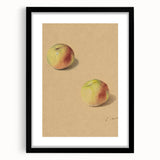 Two Apples - Impressionism Wall Art for Home - French Impressionist Deco