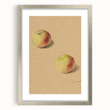 Two Apples - Impressionism Wall Art for Home - French Impressionist Deco