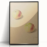 Two Apples - Impressionism Wall Art for Home - French Impressionist Deco