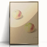 Two Apples - Impressionism Wall Art for Home - French Impressionist Deco
