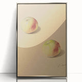 Two Apples - Impressionism Wall Art for Home - French Impressionist Deco