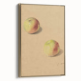 Two Apples - Impressionism Wall Art for Home - French Impressionist Deco