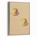 Two Apples - Impressionism Wall Art for Home - French Impressionist Deco