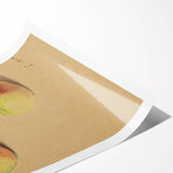 Two Apples - Impressionism Wall Art for Home - French Impressionist Deco