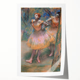 Two Dancers - Impressionist Wall Art by Edgar Degas - Elegant Home Decor