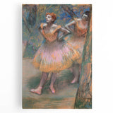 Two Dancers - Impressionist Wall Art by Edgar Degas - Elegant Home Decor