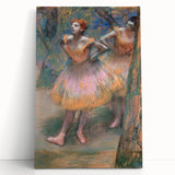 Two Dancers - Impressionist Wall Art by Edgar Degas - Elegant Home Decor