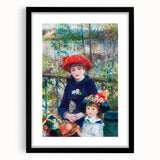 Impressionism Wall Art - Two Sisters by Renoir