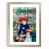 Impressionism Wall Art - Two Sisters by Renoir