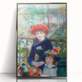 Impressionism Wall Art - Two Sisters by Renoir
