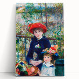 Impressionism Wall Art - Two Sisters by Renoir