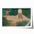 Impressionist Landscape Art – Two Stonebreakers by Georges Seurat