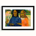 Impressionist Portrait Wall Art – Two Women by Paul Gauguin