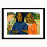 Impressionist Portrait Wall Art – Two Women by Paul Gauguin