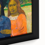 Impressionist Portrait Wall Art – Two Women by Paul Gauguin