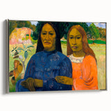 Impressionist Portrait Wall Art – Two Women by Paul Gauguin