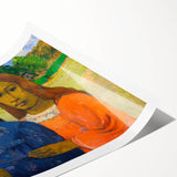 Impressionist Portrait Wall Art – Two Women by Paul Gauguin