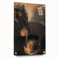 Saint George and the Dragon Modern Wall Art – Mystical Minimalist Decor