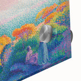 Impressionist Landscape Art – Two Women by the Shore by Henri Cross