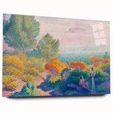 Impressionist Landscape Art – Two Women by the Shore by Henri Cross