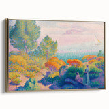 Impressionist Landscape Art – Two Women by the Shore by Henri Cross