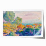 Impressionist Landscape Art – Two Women by the Shore by Henri Cross