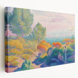 Impressionist Landscape Art – Two Women by the Shore by Henri Cross