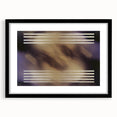 Abstract geometric frame in matte black, showcasing a modern design with sharp angles and clean lines, ideal for minimalist decor and contemporary art displays.
