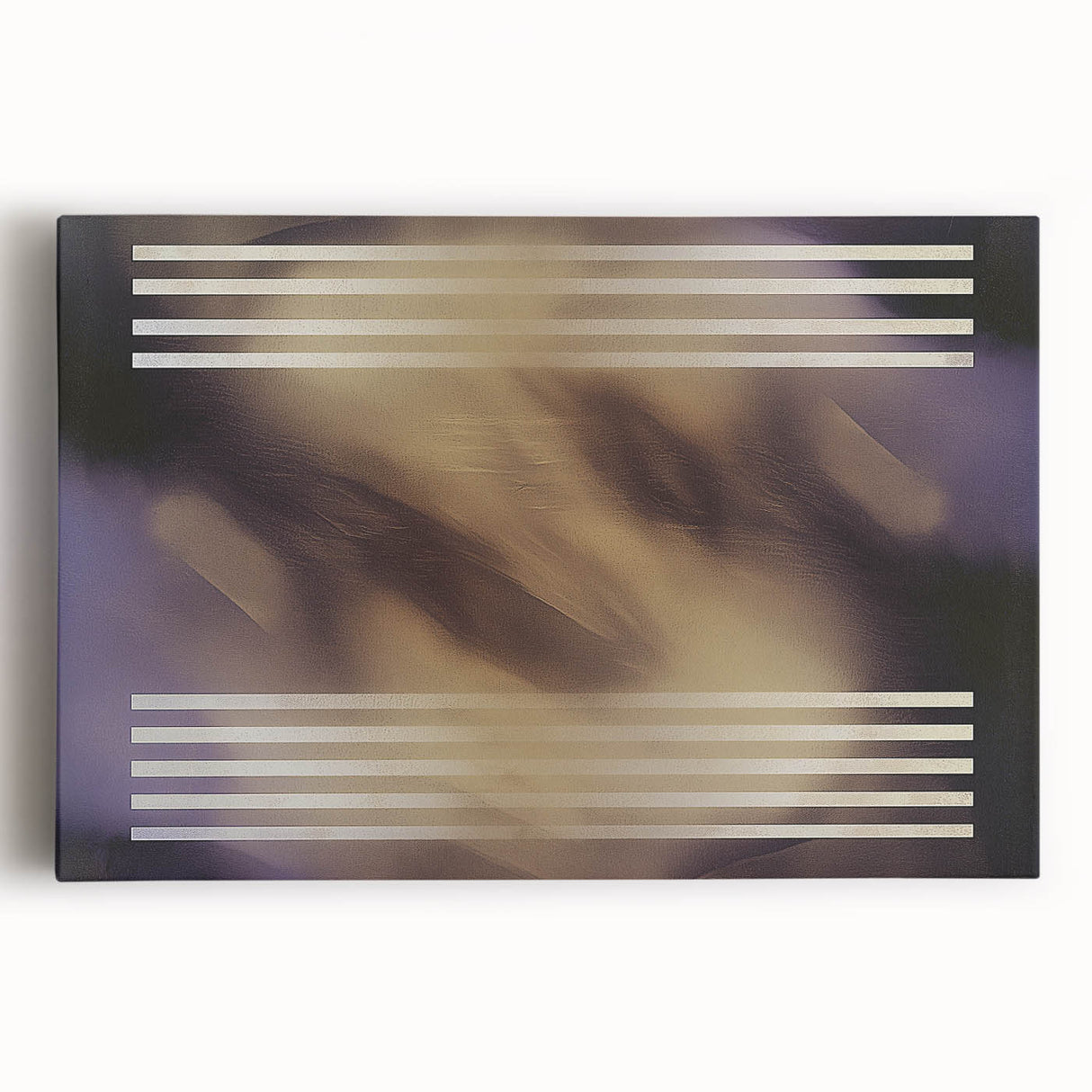 Abstract geometric canvas art showcasing vibrant colors and sharp angles, ideal for modern decor, emphasizing contemporary style and artistic flair.