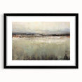 Abstract landscape wall art framed in black, featuring vibrant colors and geometric patterns, perfect for modern home decor and enhancing interior spaces.