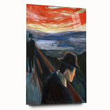 Expressionist Art: "Despair" Modern Abstract Expressionism Wall Decor