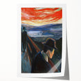 Expressionist Art: "Despair" Modern Abstract Expressionism Wall Decor