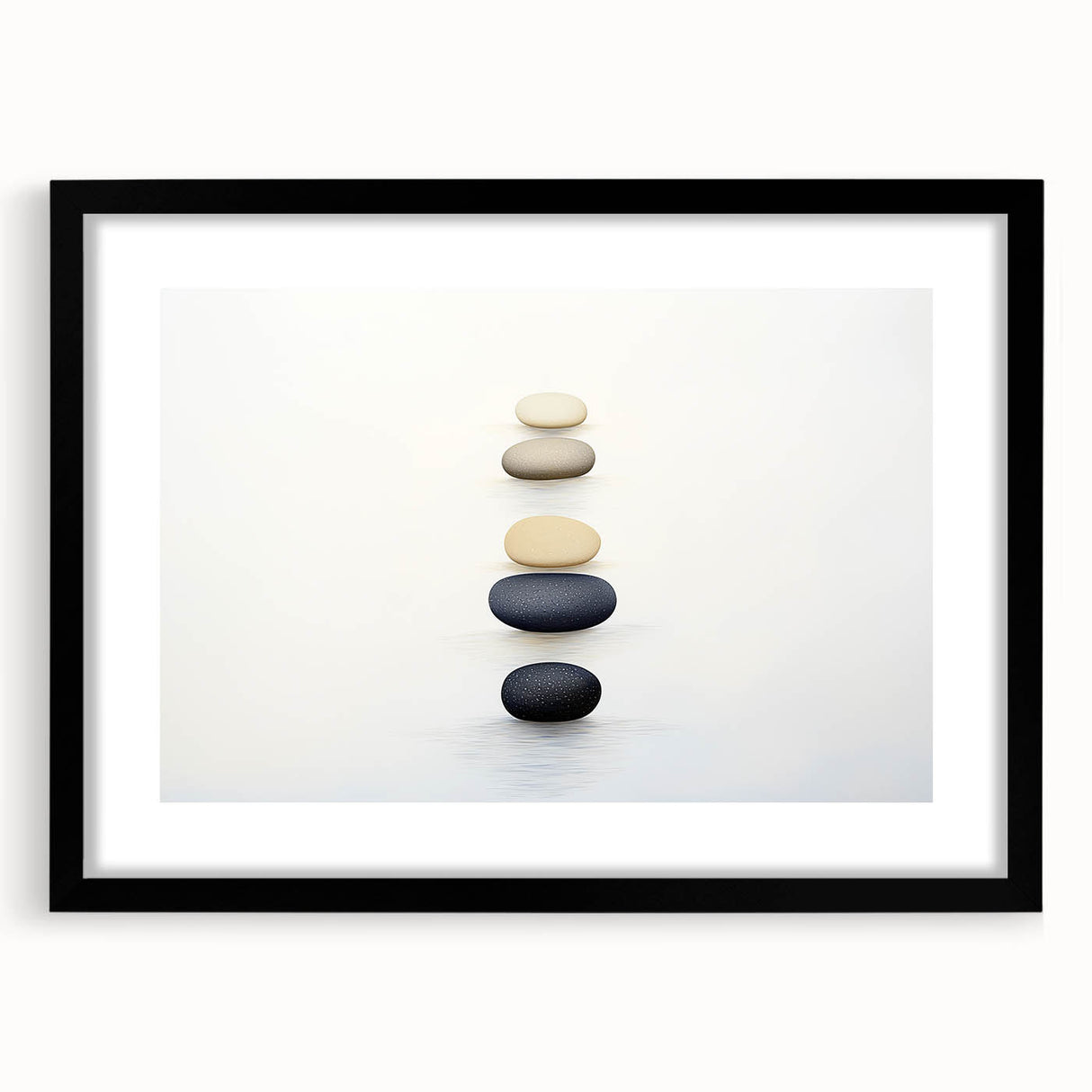 Abstract art print featuring textured, colorful swirls on a large canvas, ideal for living room decor.