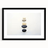 Abstract art print featuring textured, colorful swirls on a large canvas, ideal for living room decor.