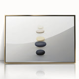 Large art print of a close-up leaf detail in gold and green tones, framed in acrylic, ideal for modern art wall decor.