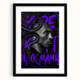 Black Mamba Pop Art Wall Art - Bold Kobe Bryant Canvas Print