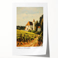 Extra large rolled print of vibrant floral art on canvas, ideal for art wall dining room or classy bathroom.