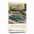 Vintage Lincoln Cosmopolitan Ad | Classic Luxury Car Art Print